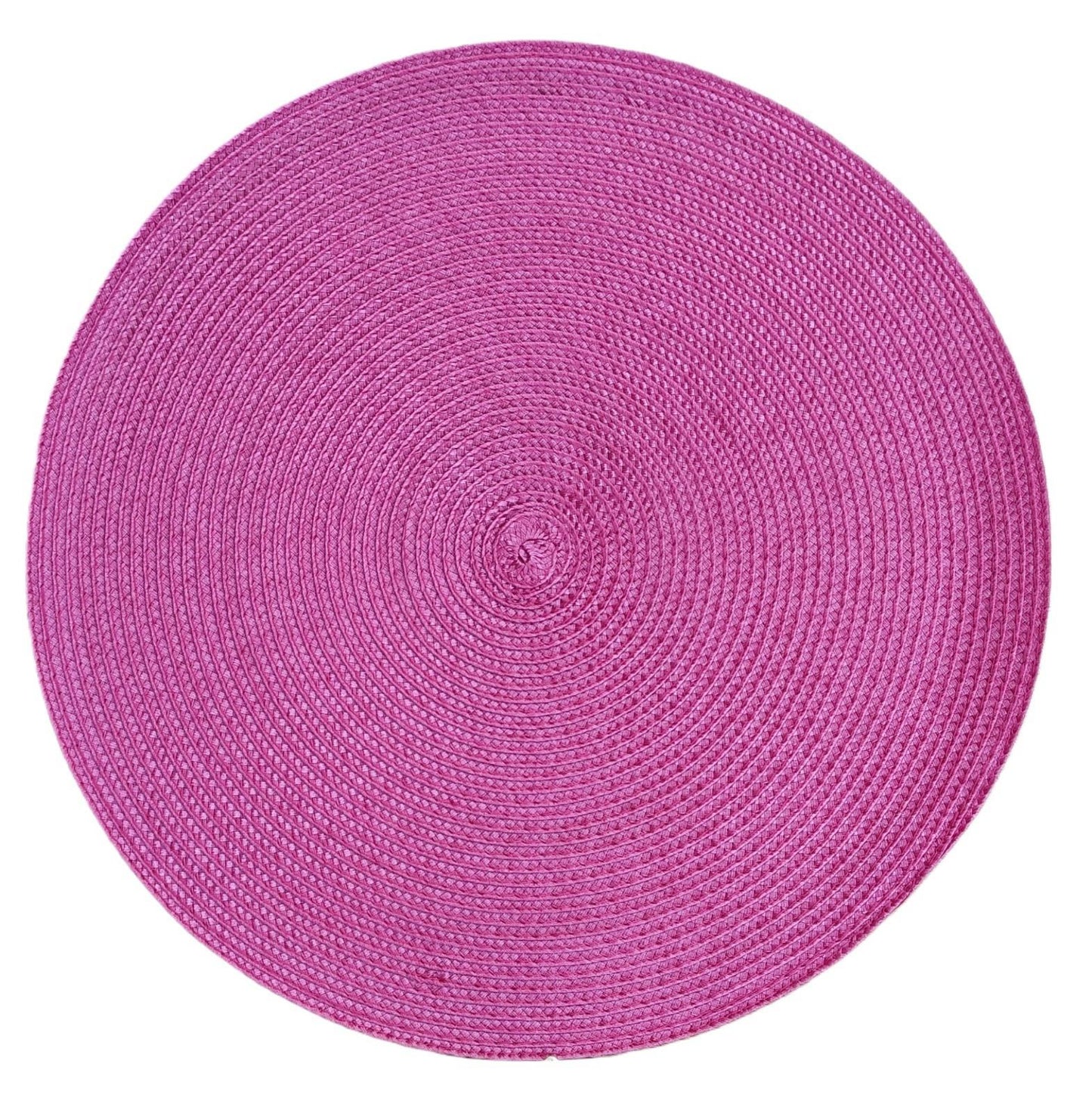 dark pink large DIY straw fascinator craft base disc wedding hat supply