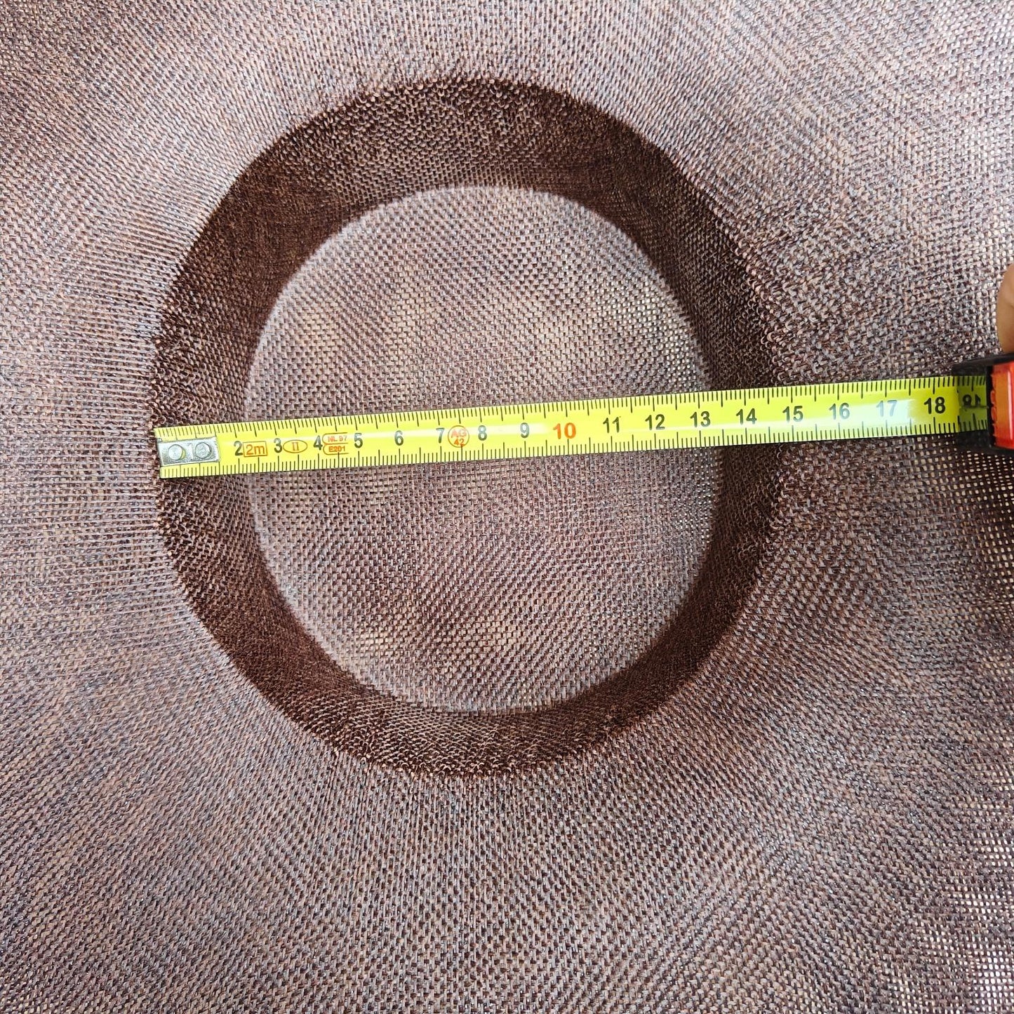 dark brown large wide brim DIY fascinator base wedding hat Kentucky Derby Ascot