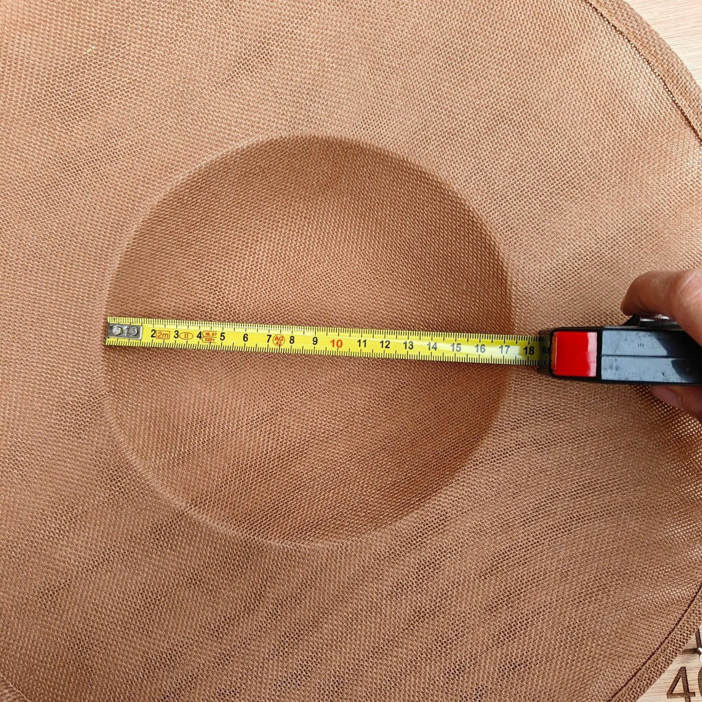 beige large wide brim DIY fascinator base wedding hat Kentucky Derby Ascot