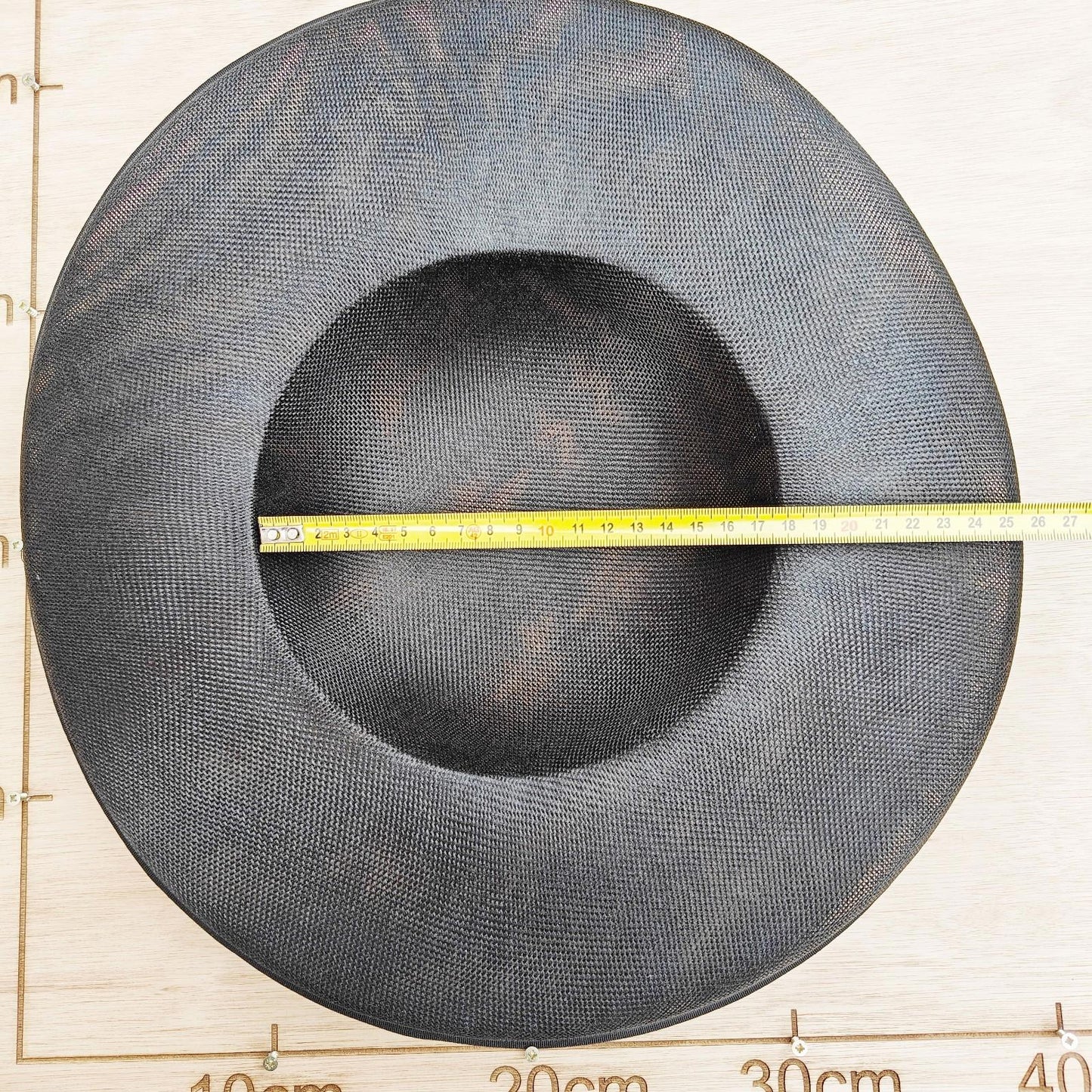 black large wide brim DIY fascinator base wedding hat Kentucky Derby Ascot