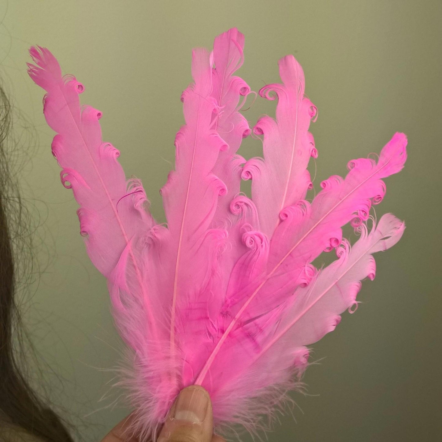 pink feather fascinator millinery hair clip wedding piece ascot race dance