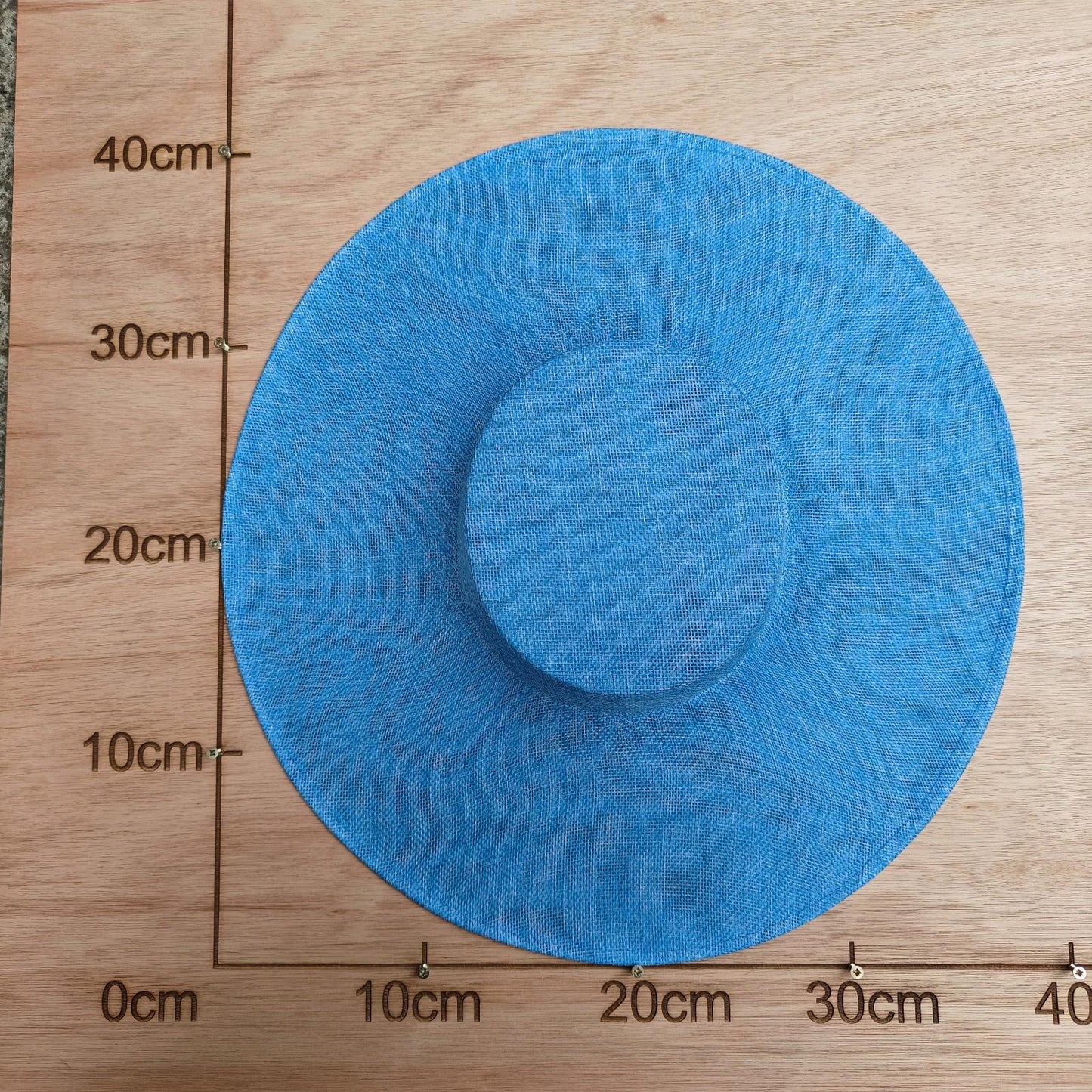 baby light blue large DIY fascinator base wedding hat Kentucky Derby Royal Ascot