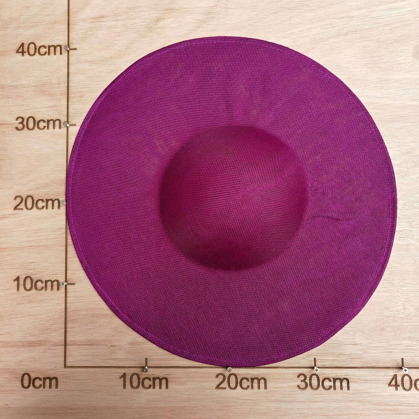 purple pink large wide brim DIY fascinator base wedding hat Kentucky Derby Ascot