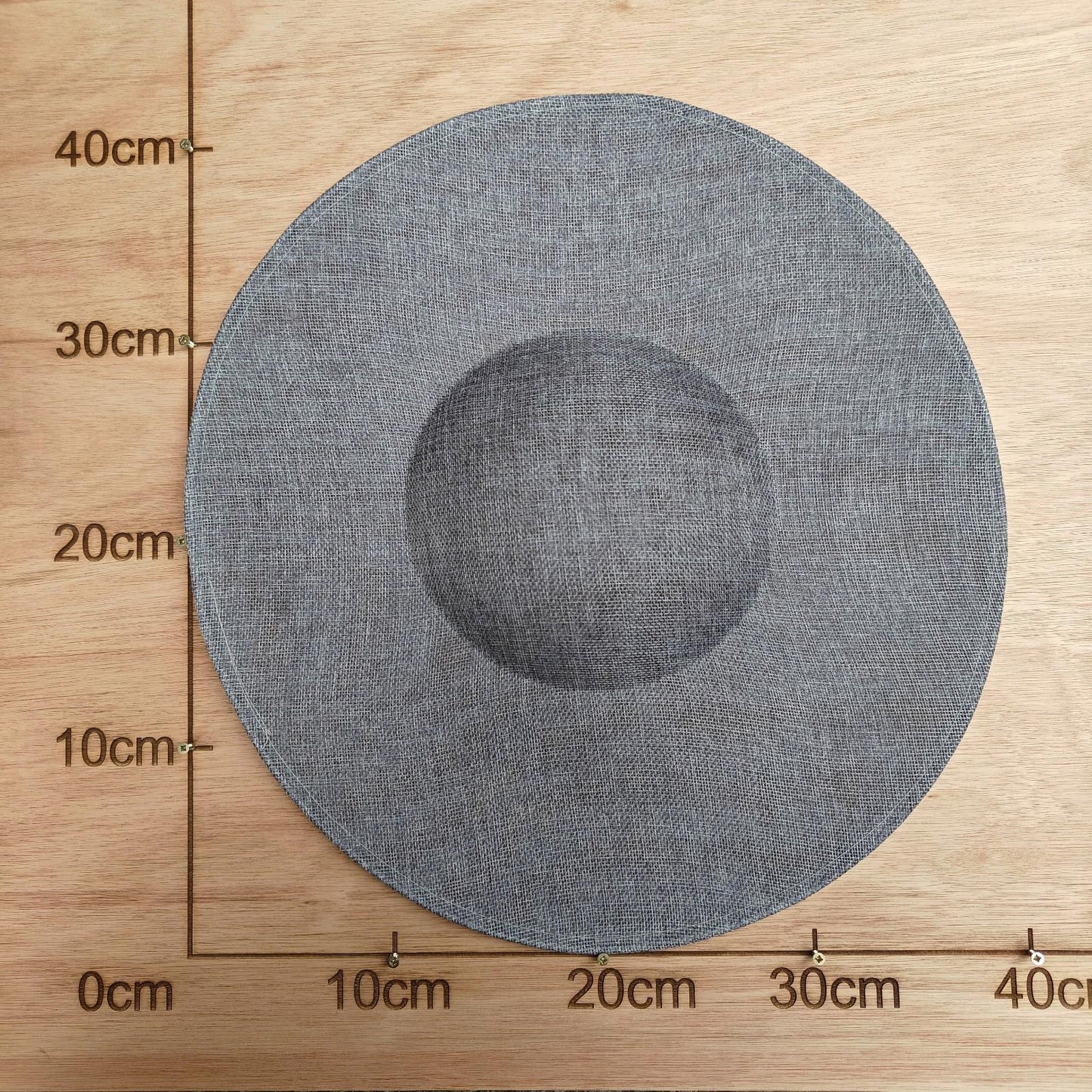 grey large wide brim DIY fascinator base wedding hat Kentucky Derby Ascot