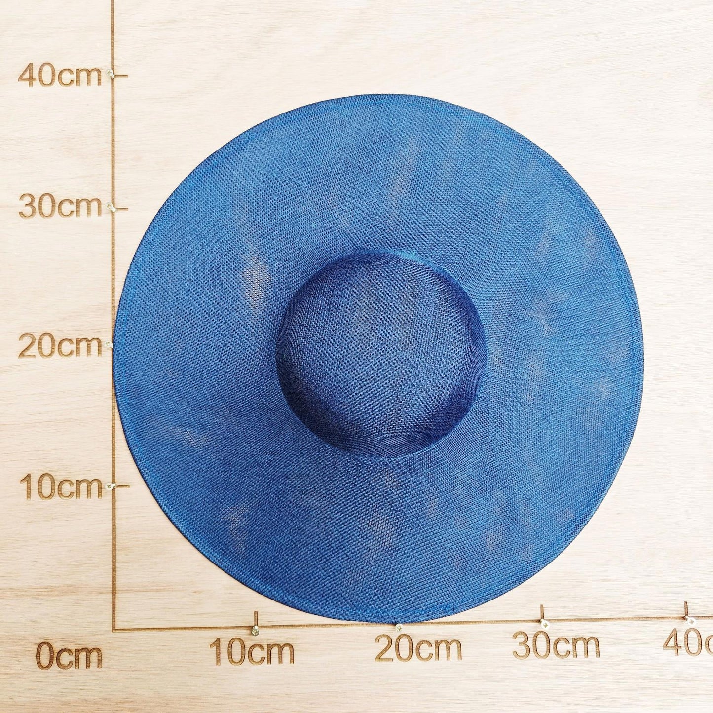 navy blue large wide brim DIY fascinator base wedding hat Kentucky Derby Ascot