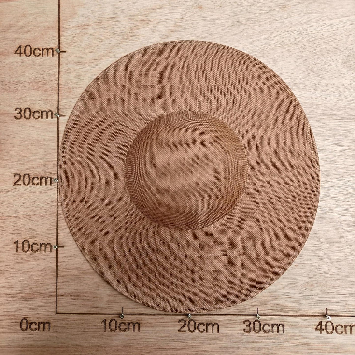 beige large wide brim DIY fascinator base wedding hat Kentucky Derby Ascot