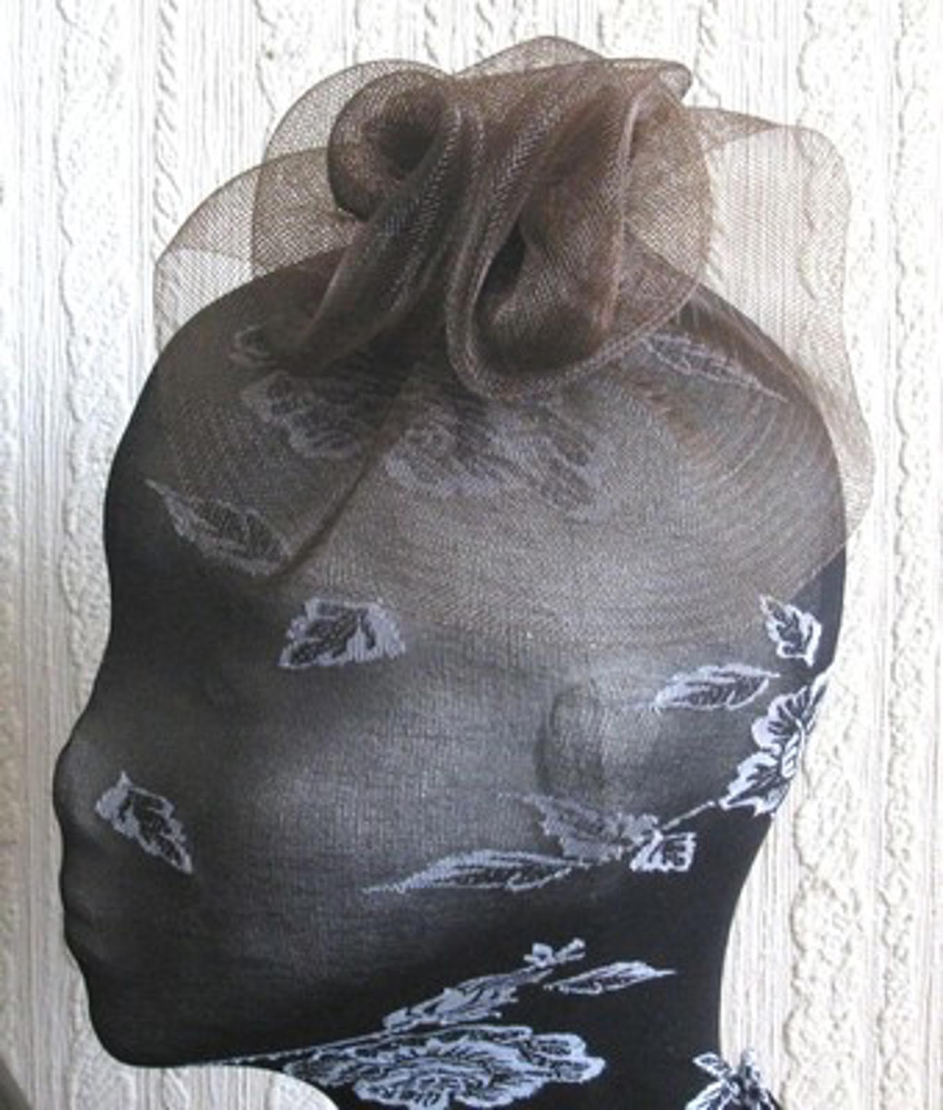 brown flower fascinator millinery  brooch clip wedding hat bridal ascot race