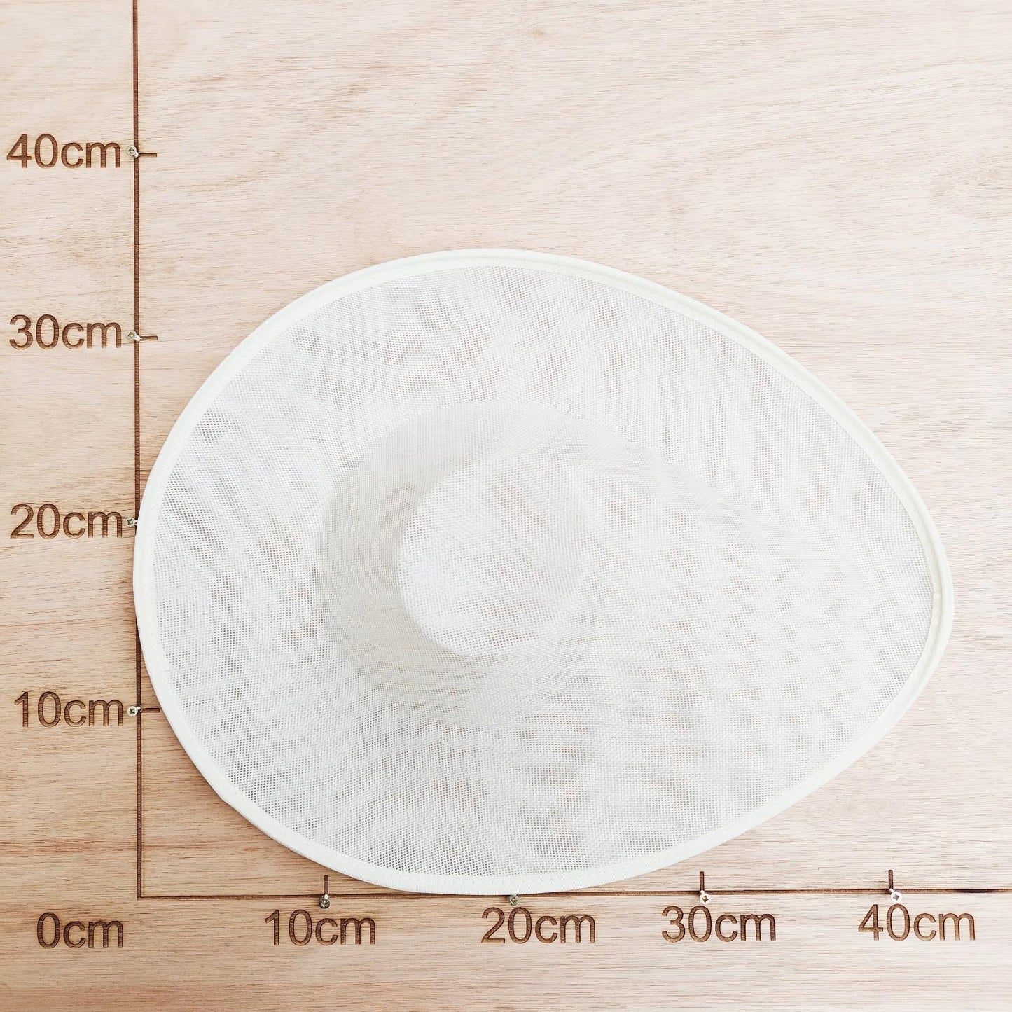 ivory large wide brim DIY fascinator base wedding hat Kentucky Derby Ascot