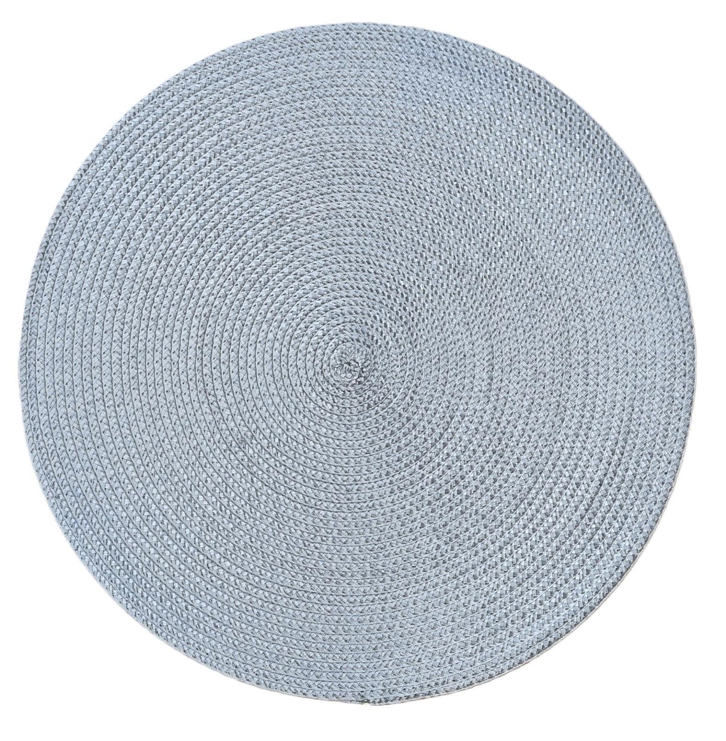 silver grey large DIY straw fascinator craft base disc wedding hat supply