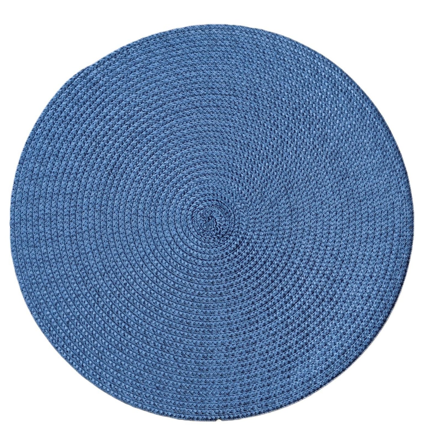 steel blue large DIY straw fascinator craft base disc wedding hat supply