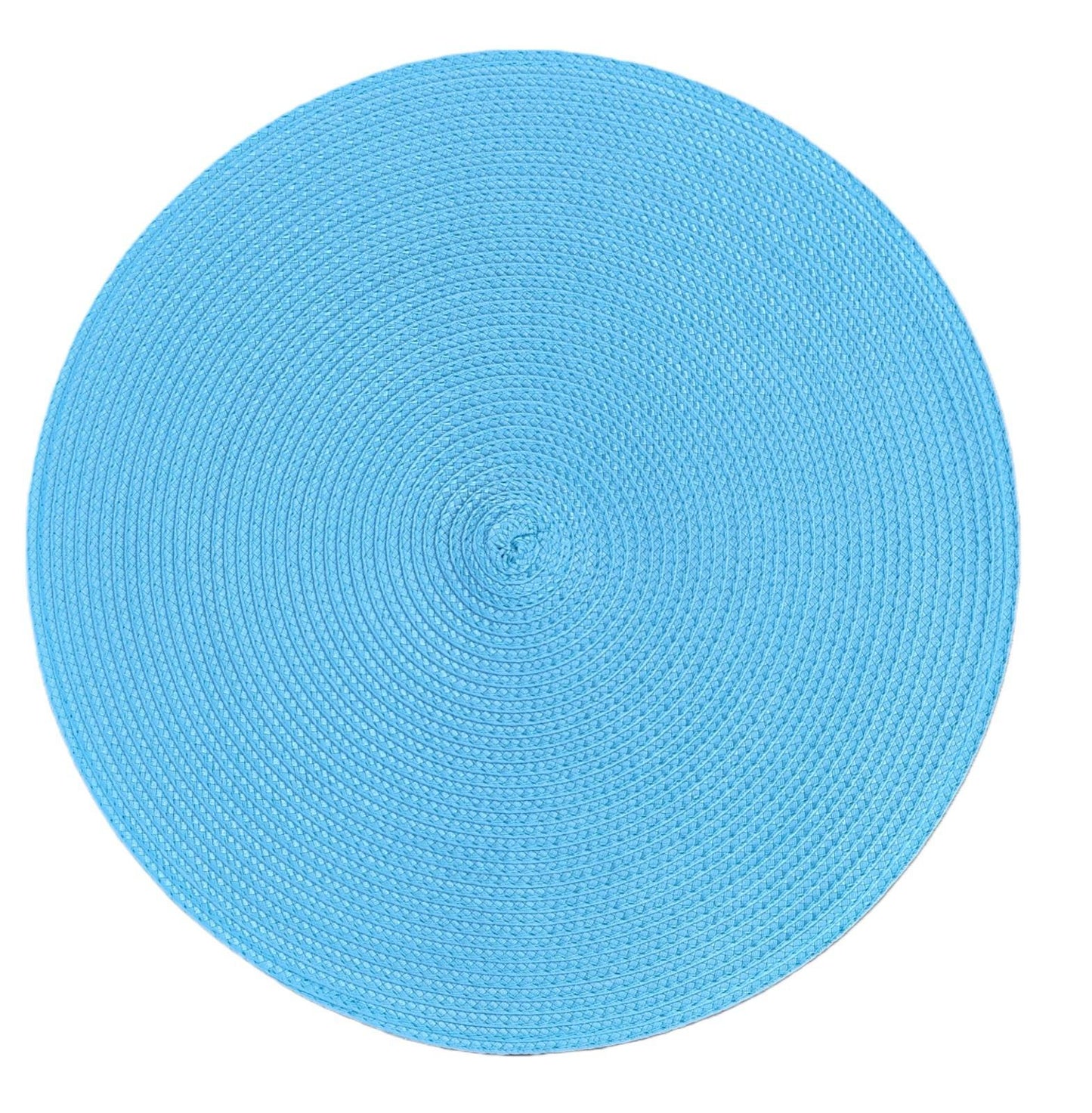turquoise blue large DIY straw fascinator craft base disc wedding hat supply