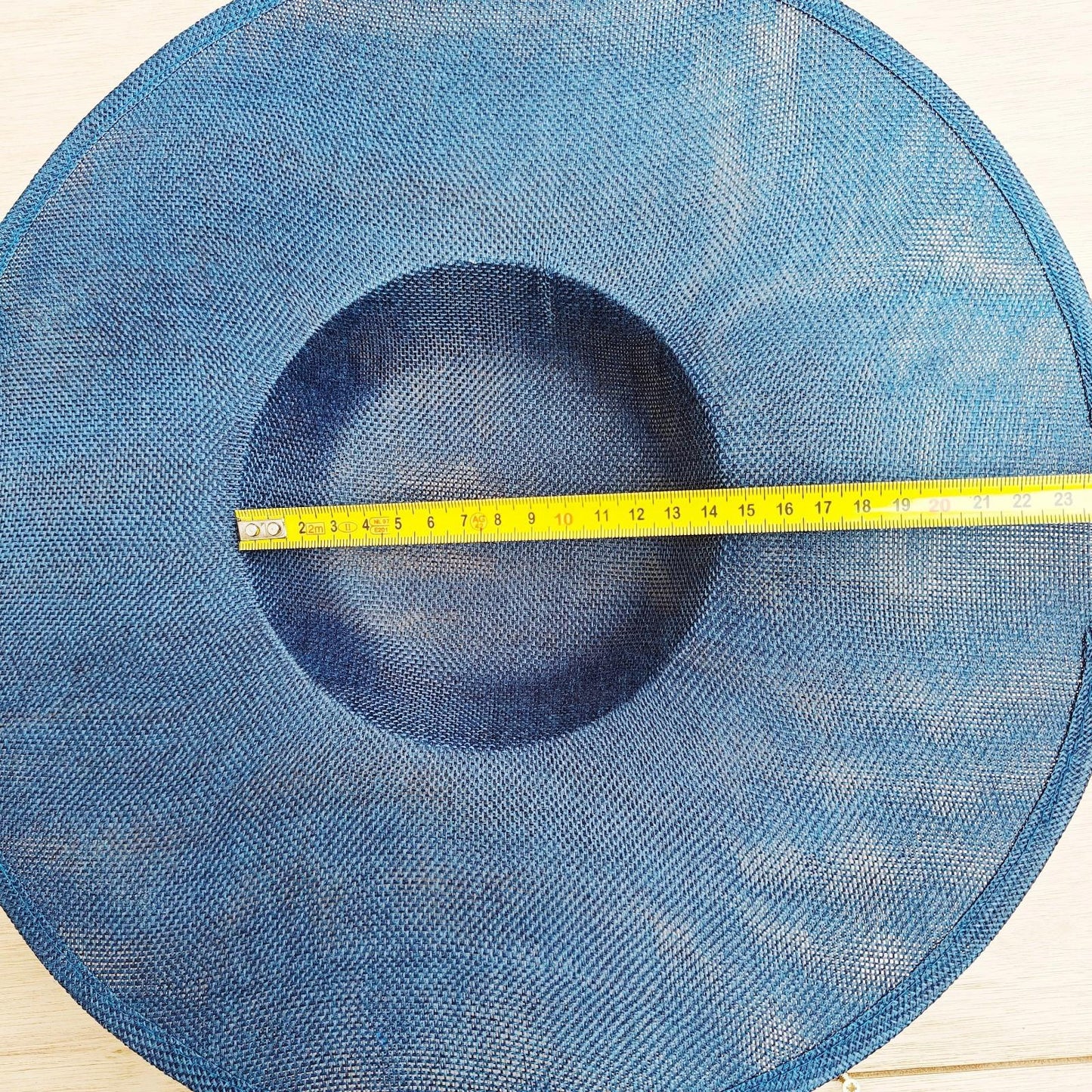 navy blue large wide brim DIY fascinator base wedding hat Kentucky Derby Ascot