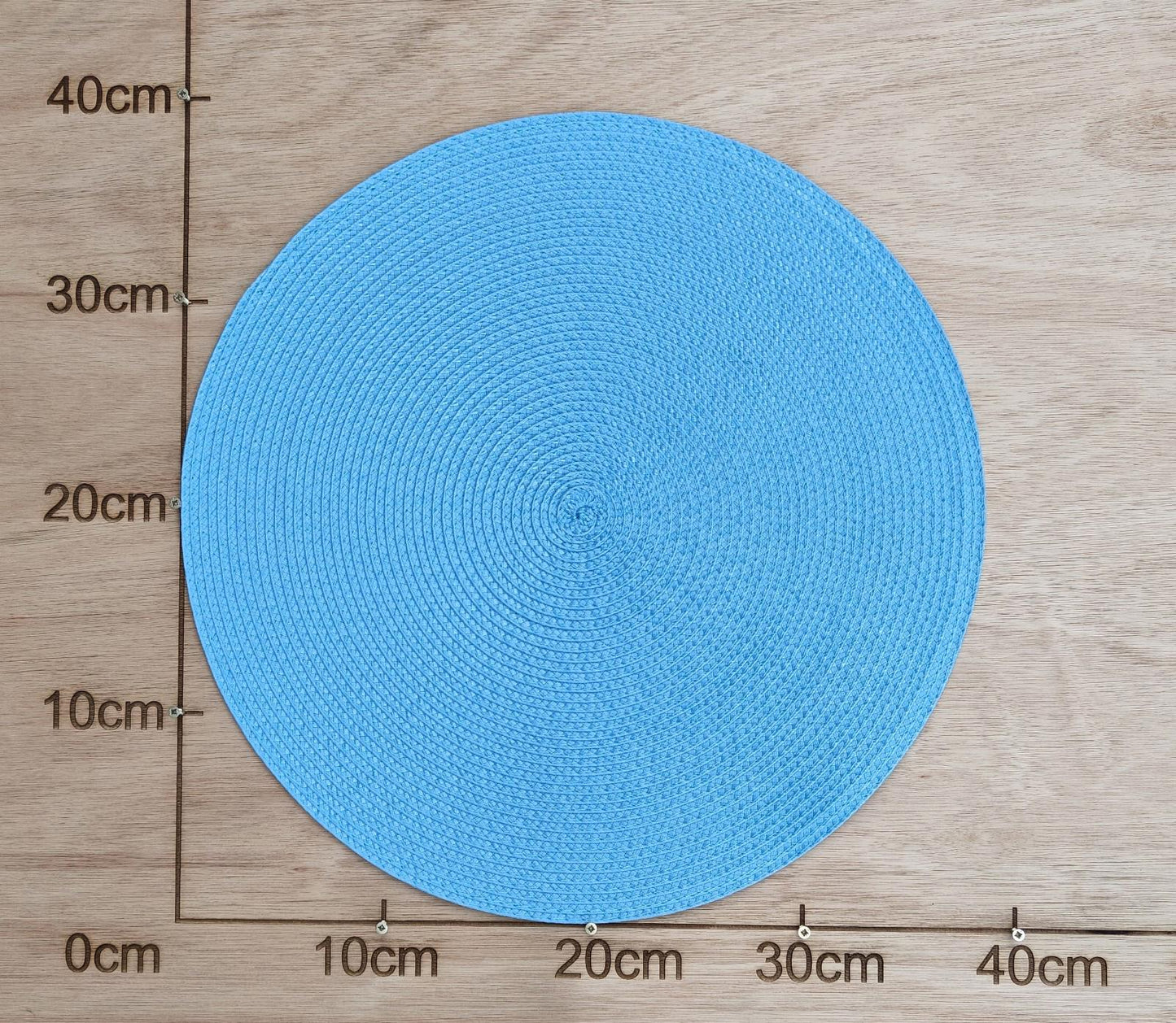 light blue large DIY straw fascinator craft base disc wedding hat supply