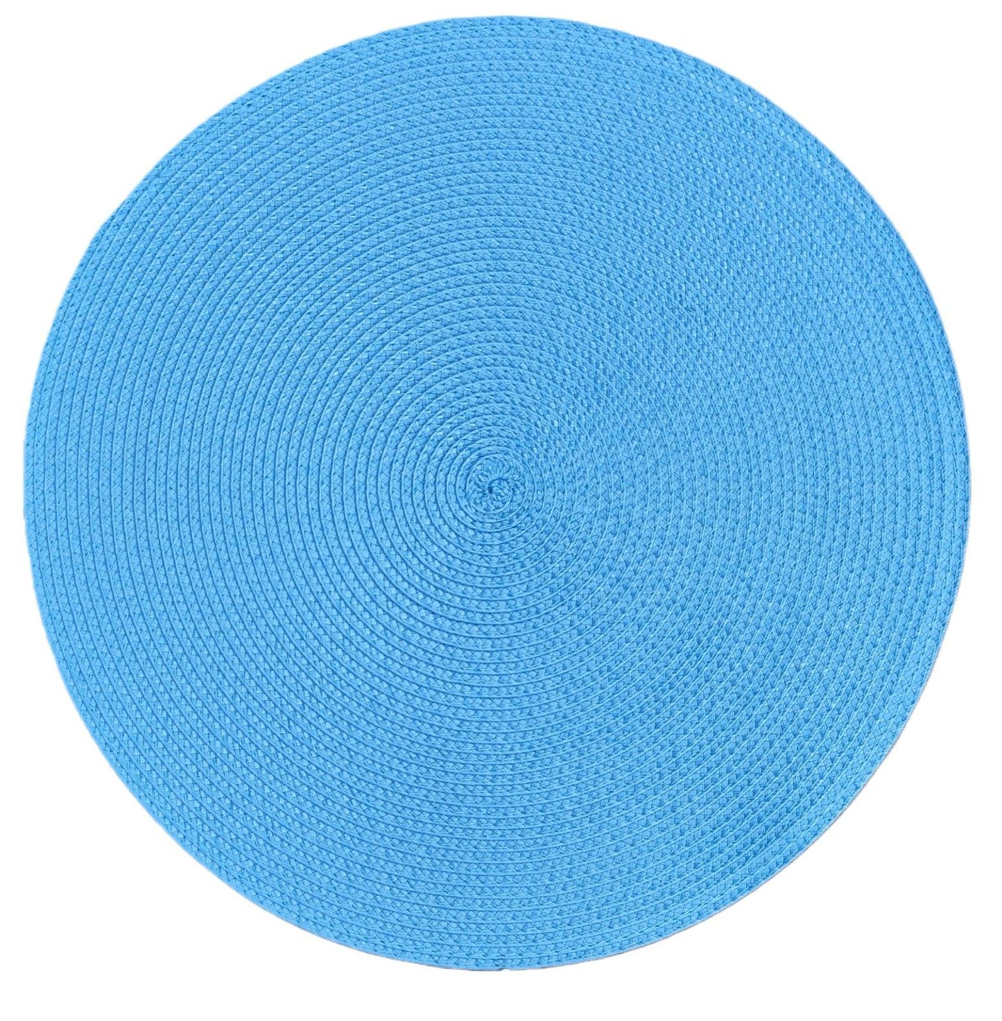 light blue large DIY straw fascinator craft base disc wedding hat supply