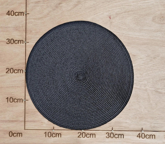 black large DIY straw fascinator craft base disc wedding hat supply