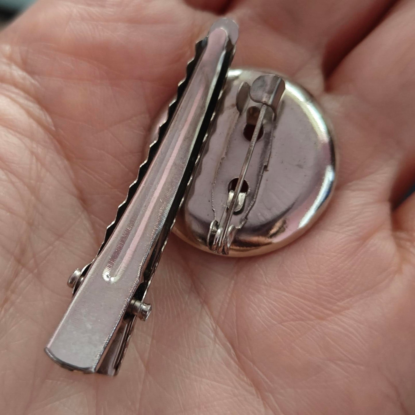 plum pink bow hair clip brooch fascinator millinery wedding hat race party